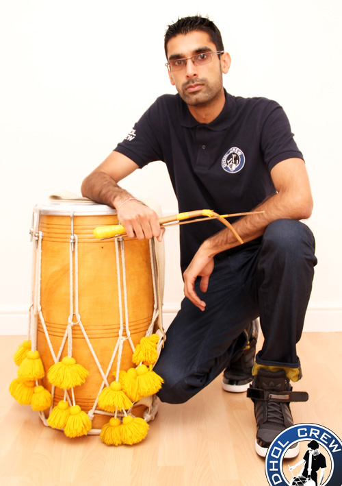 Sanj from the Dhol Crew